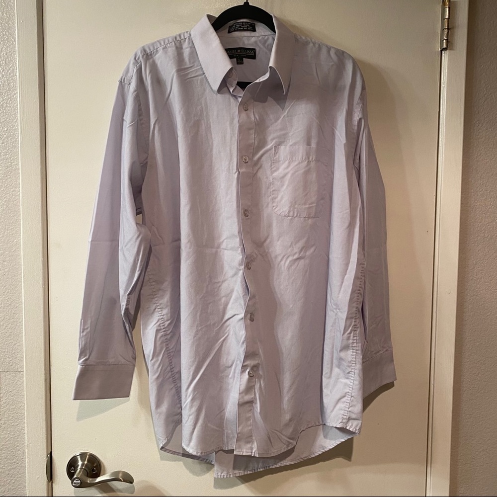 Light Gray Daniel Ellissa Button Down Dress Shirt